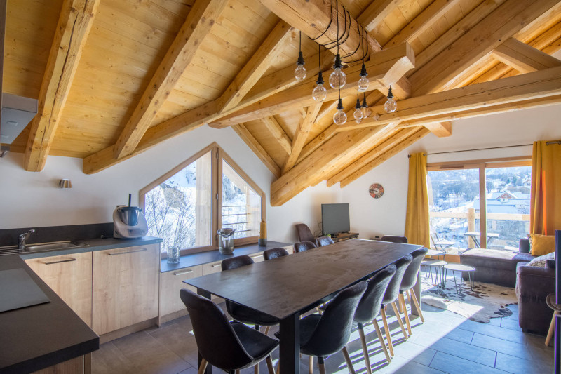COIN REPAS - CHALET APPARTEMENT SANDEMA2 - VALLOIRE LE CRET DU SERROZ- VALLOIRE RESERVATIONS COIN REPAS - CHALET APPARTEMENT SANDEMA2 - VALLOIRE LE CRET DU SERROZ- VALLOIRE RESERVATIONS