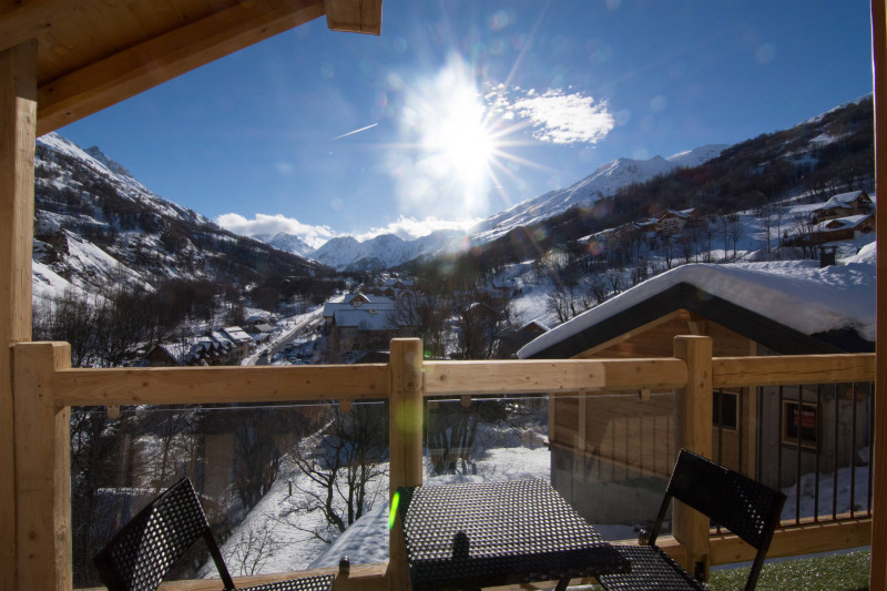 VUE BALCON - CHALET APPARTEMENT SANDEMA2 - VALLOIRE LE CRET DU SERROZ VUE BALCON - CHALET APPARTEMENT SANDEMA2 - VALLOIRE LE CRET DU SERROZ