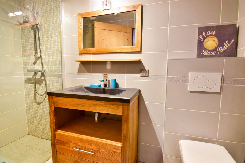 SALLE D'EAU - APPARTEMENT EPINETTE 101 - VALLOIRE CENTRE SALLE D'EAU - APPARTEMENT EPINETTE 101 - VALLOIRE CENTRE