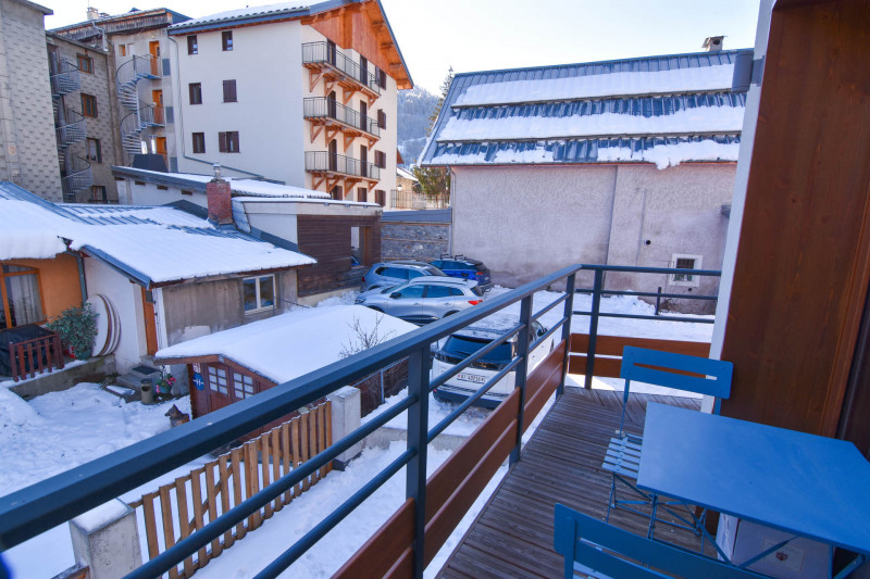 BALCON - APPARTEMENT EPINETTE 101 - VALLOIRE CENTRE BALCON - APPARTEMENT EPINETTE 101 - VALLOIRE CENTRE
