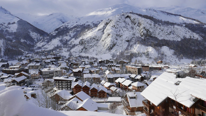 VUE DU BALCON - APPARTEMENT CHALETS DE LA VALLEE D'OR EDELWEISS 100 - LES CHARBONNIERES VALLOIRE VUE DU BALCON - APPARTEMENT CHALETS DE LA VALLEE D'OR EDELWEISS 100 - LES CHARBONNIERES VALLOIRE