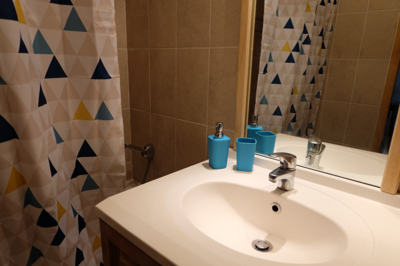 SALLE DE BAINS - GENTIANE 302 APPARTEMENT HAMEAU DE LA VALLEE D'OR - LES CHARBONNIERES VALLOIRE SALLE DE BAINS - GENTIANE 302 APPARTEMENT HAMEAU DE LA VALLEE D'OR - LES CHARBONNIERES VALLOIRE