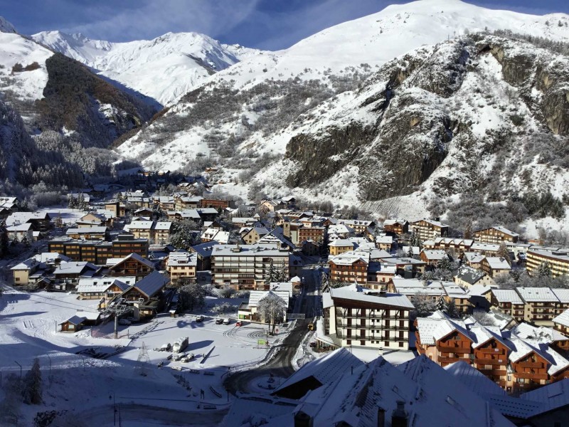 VUE HIVER - GENTIANE 204  APPARTEMENT HAMEAU DE LA VALLEE D'OR - LES CHARBONNIERES VALLOIRE
