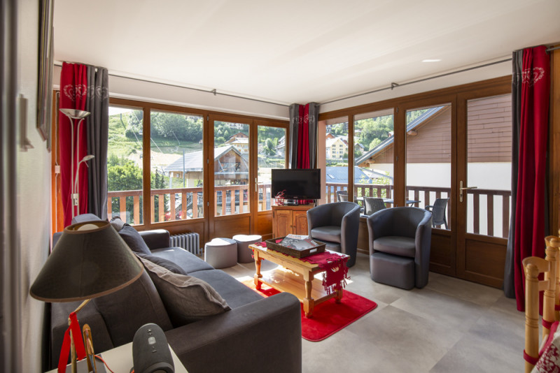 SALON - APPARTEMENT LA RESIDENCE REFUGE D'ANGELINE - VALLOIRE CENTRE - VALLOIRE RESERVATIONS SALON - APPARTEMENT LA RESIDENCE REFUGE D'ANGELINE - VALLOIRE CENTRE - VALLOIRE RESERVATIONS
