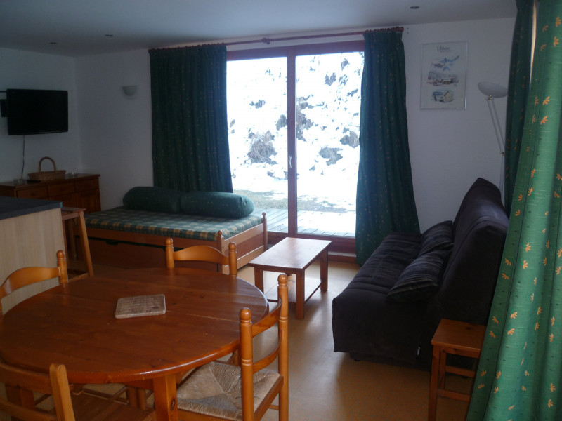 SALON - APPARTEMENT ROCHES FLEURIES B11 - VALLOIRE CENTRE - VALLOIRE RESERVATIONS