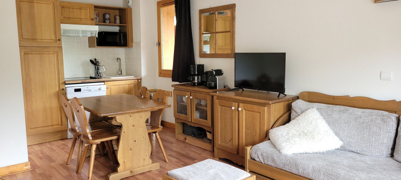 SALON - APPARTEMENT DRYADE 003 - VALLOIRE LES CHARBONNIERES