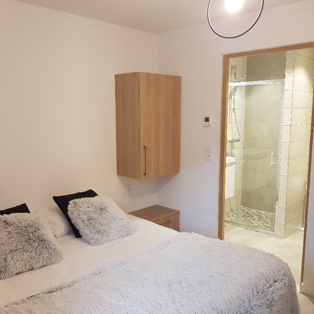 CHAMBRE  - LES BALCONS DE PIERRE POMME APPARTEMENT 1 RDC - VALLOIRE LES VERNEYS CHAMBRE  - LES BALCONS DE PIERRE POMME APPARTEMENT 1 RDC - VALLOIRE LES VERNEYS