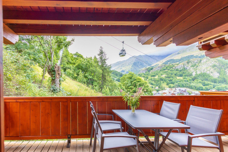BALCON - GENTIANE 100 APPARTEMENT HAMEAU DE LA VALLEE D'OR - LES CHARBONNIERES VALLOIRE
