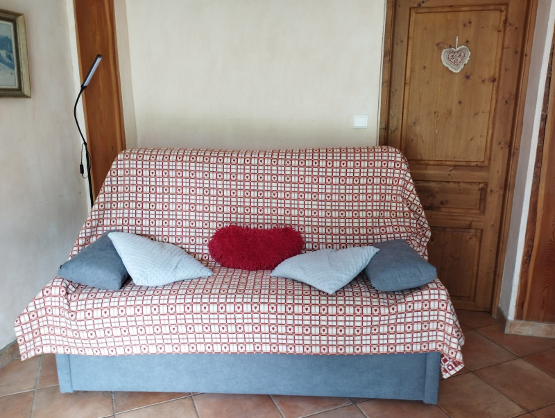 CANAPE BZ SEJOUR - MAISON NOTRE NID APPARTEMENT LES GENTIANES - VALLOIRE La Borgé