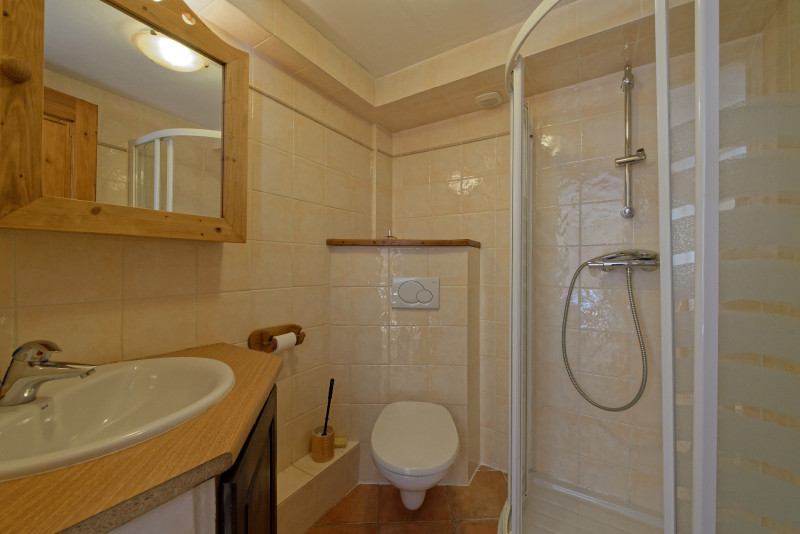 SALLE DE BAINS - MAISON NOTRE NID APPARTEMENT LES GENTIANES - VALLOIRE La Borgé SALLE DE BAINS - MAISON NOTRE NID APPARTEMENT LES GENTIANES - VALLOIRE La Borgé