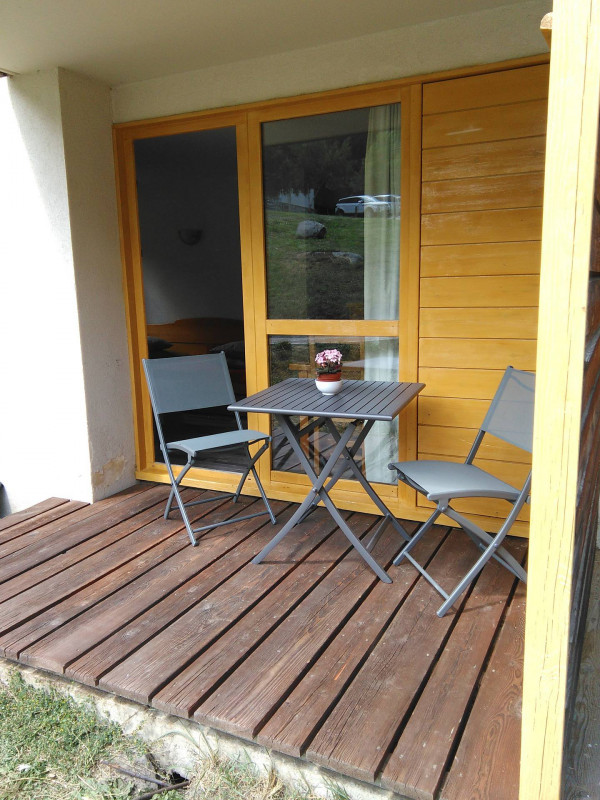 TERRASSE- APPARTEMENT CHALETS GALIBIER 2 N° 103 - MOULIN BENJAMIN - VALLOIRE - VALLOIRE RESERVATIONS