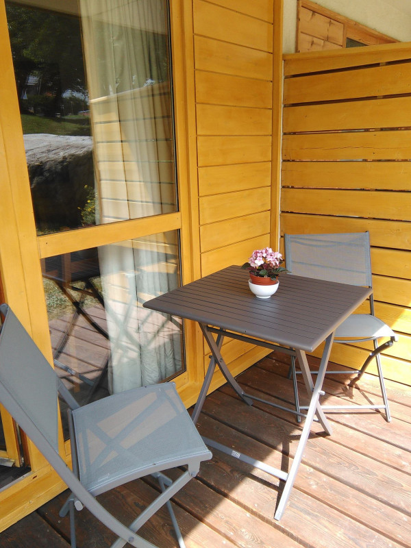 TERRASSE- APPARTEMENT CHALETS GALIBIER 2 N° 103 - MOULIN BENJAMIN - VALLOIRE - VALLOIRE RESERVATIONS