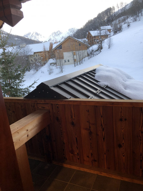 BALCON - CHALET COLENFREY - VALLOIRE LE SERROZ 
