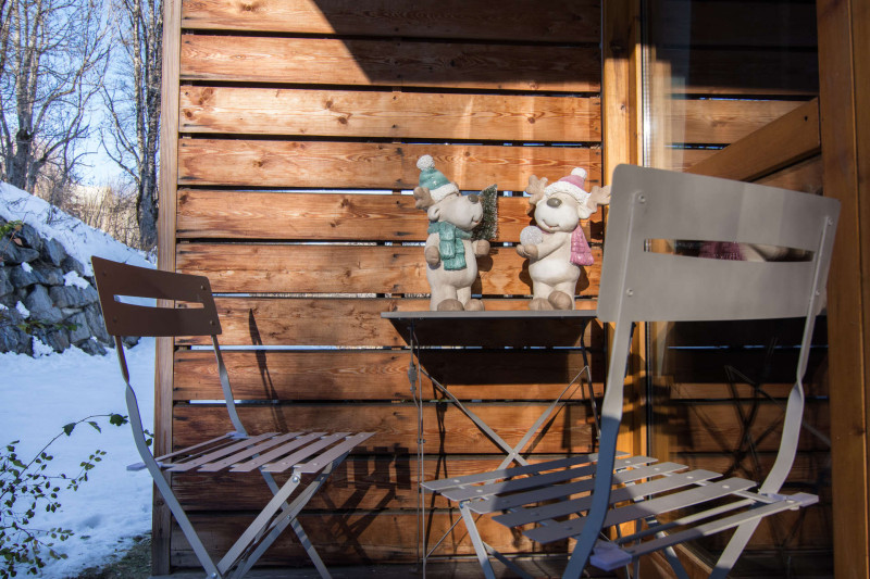 TERRASSE - APPARTEMENT CHALETS GALIBIER 2 N° 304 - MOULIN BENJAMIN - VALLOIRE TERRASSE - APPARTEMENT CHALETS GALIBIER 2 N° 304 - MOULIN BENJAMIN - VALLOIRE