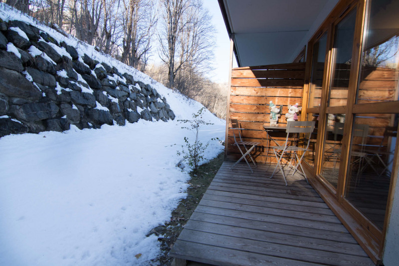 TERRASSE - APPARTEMENT CHALETS GALIBIER 2 N° 304 - MOULIN BENJAMIN - VALLOIRE TERRASSE - APPARTEMENT CHALETS GALIBIER 2 N° 304 - MOULIN BENJAMIN - VALLOIRE