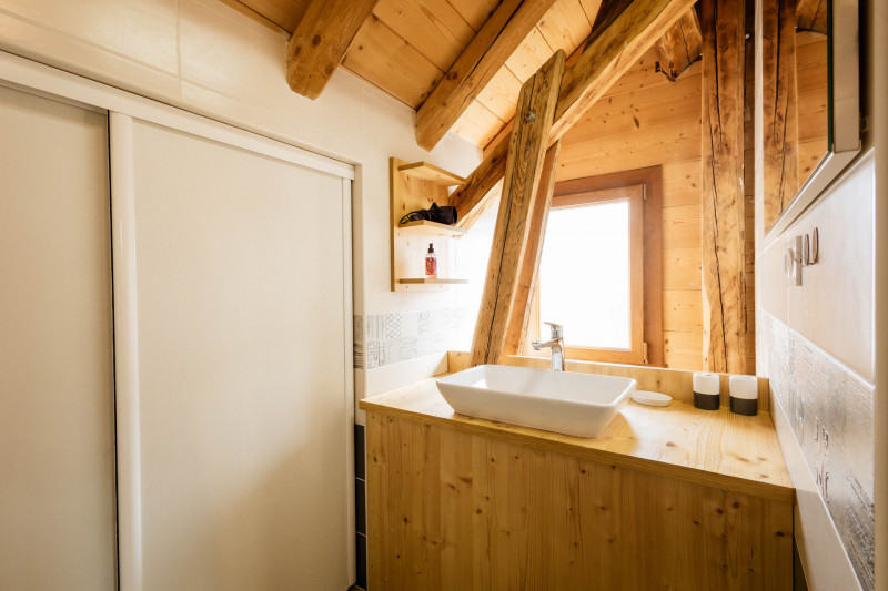 SALLE D'EAU - APPARTEMENT LES LIGNIERES  - VALLOIRE CENTRE 