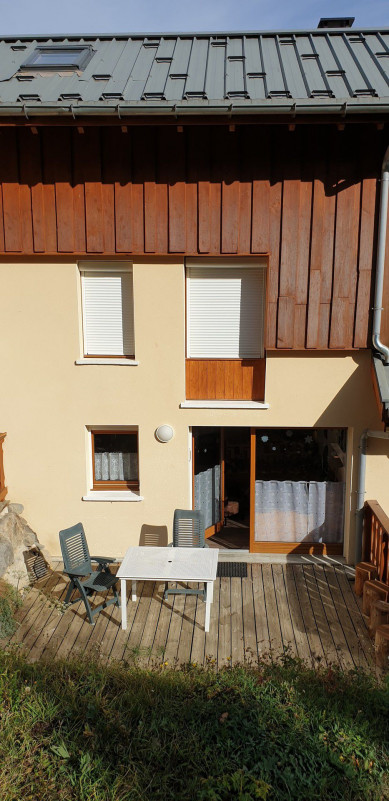 TERRASSE - APPARTEMENT ROCHES FLEURIES B5 - VALLOIRE CENTRE TERRASSE - APPARTEMENT ROCHES FLEURIES B5 - VALLOIRE CENTRE