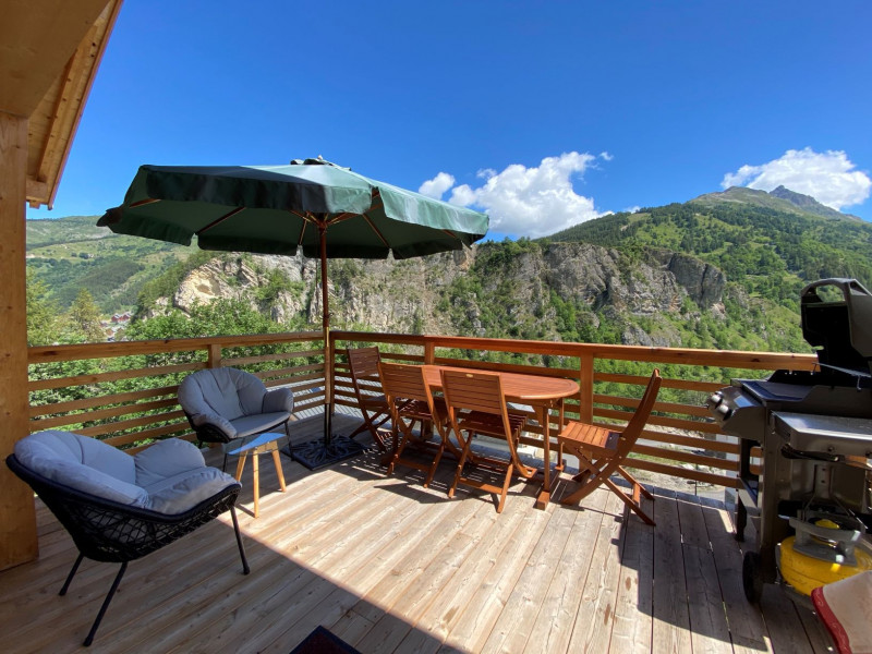 TERRASSE - CHALET SANMAR - VALLOIRE LE CRET DU SERROZ VALLOIRE TERRASSE - CHALET SANMAR - VALLOIRE LE CRET DU SERROZ VALLOIRE