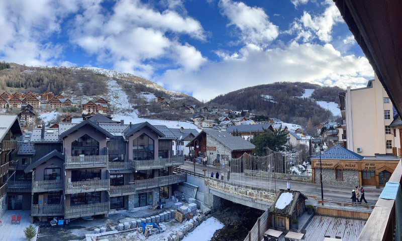VUE BALCON - APPARTEMENT BON ACCUEIL 25 - VALLOIRE CENTRE VUE BALCON - APPARTEMENT BON ACCUEIL 25 - VALLOIRE CENTRE