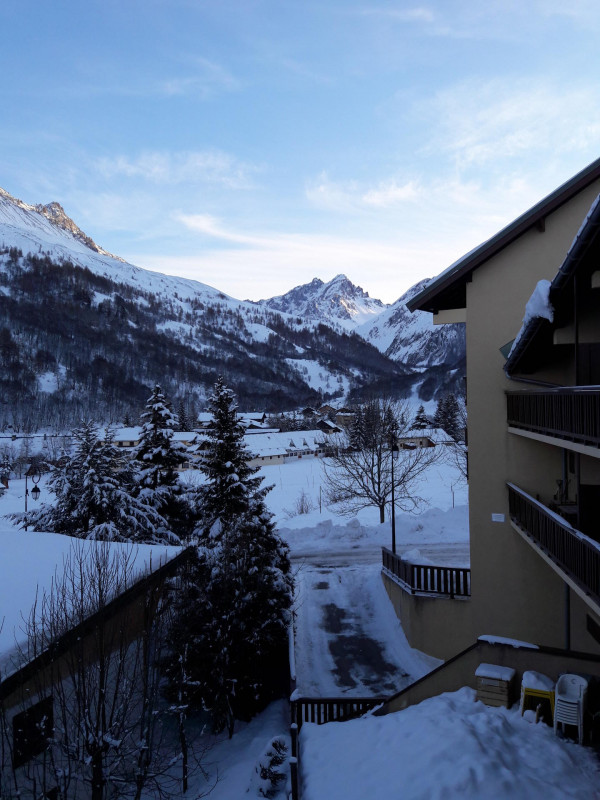 VUE HIVER - APPARTEMENT  THYMEL 34- VALLOIRE LES VERNEYS