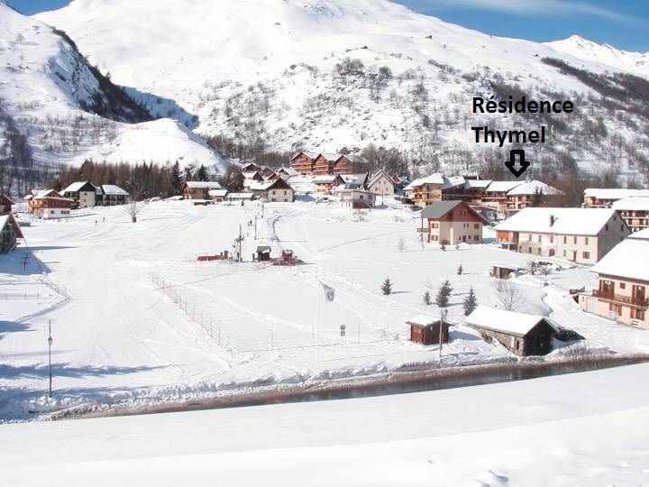VUE HIVER - APPARTEMENT  THYMEL 34- VALLOIRE LES VERNEYS