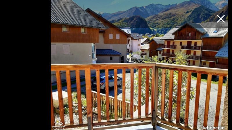 BALCON - APPARTEMENT LA CLAREE C8 - VALLOIRE LES PLANS BALCON - APPARTEMENT LA CLAREE C8 - VALLOIRE LES PLANS