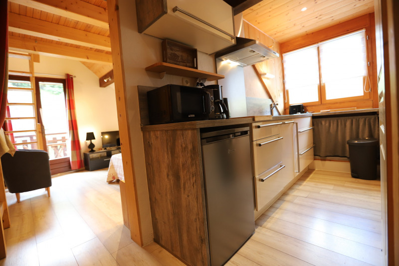 COIN CUISINE - STUDIO LES SELLETTES 6 - VALLOIRE CENTRE COIN CUISINE - STUDIO LES SELLETTES 6 - VALLOIRE CENTRE
