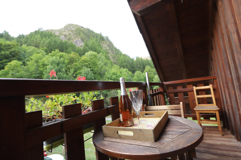 BALCON - STUDIO LES SELLETTES 6 - VALLOIRE CENTRE BALCON - STUDIO LES SELLETTES 6 - VALLOIRE CENTRE