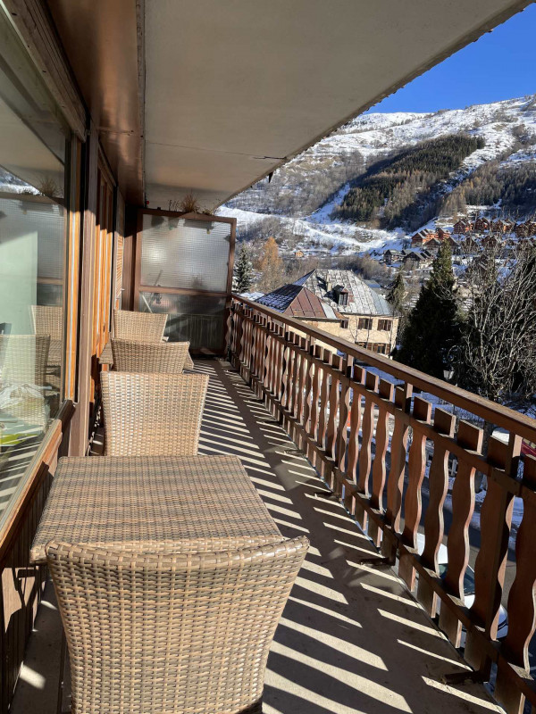 BALCON - APPARTEMENT RESIDENCE GALIBIER 15 - VALLOIRE CENTRE BALCON - APPARTEMENT RESIDENCE GALIBIER 15 - VALLOIRE CENTRE