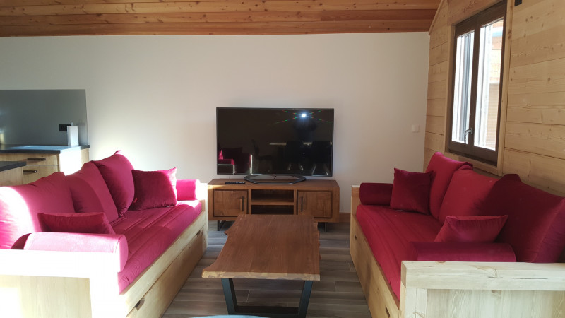 SALON - APPARTEMENT TERRASSES DES CHOSEAUX D4 - CHOSEAUX VILLE VALLOIRE - VALLOIRE RESERVATIONS