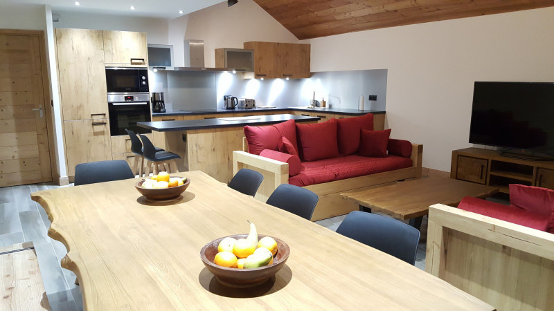 SALLE A MANGER - APPARTEMENT TERRASSES DES CHOSEAUX D4 - CHOSEAUX VILLE VALLOIRE SALLE A MANGER - APPARTEMENT TERRASSES DES CHOSEAUX D4 - CHOSEAUX VILLE VALLOIRE
