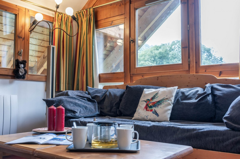 COIN SALON - CHALET DU GALIBIER I G36 - VALLOIRE MOULIN BENJAMIN