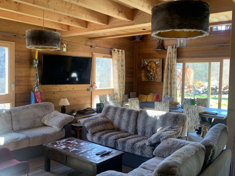 SALON - CHALET KOPEREK - LE SERROZ VALLOIRE - VALLOIRE RESERVATIONS