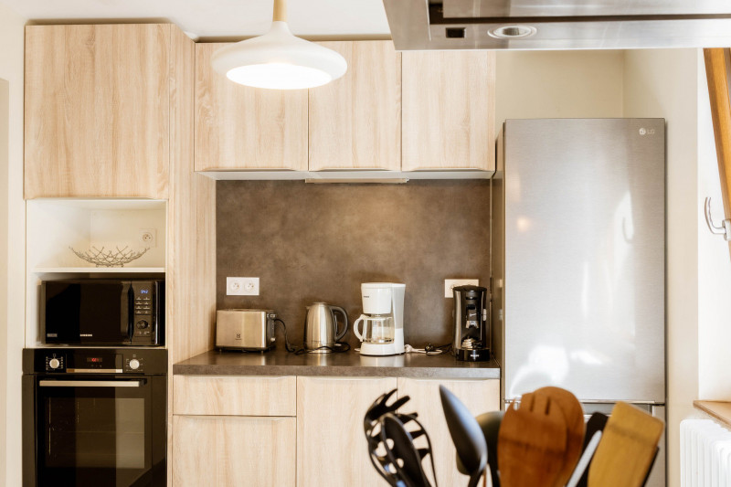 CUISINE - APPARTEMENT LES LIGNIERES 1 - VALLOIRE CENTRE