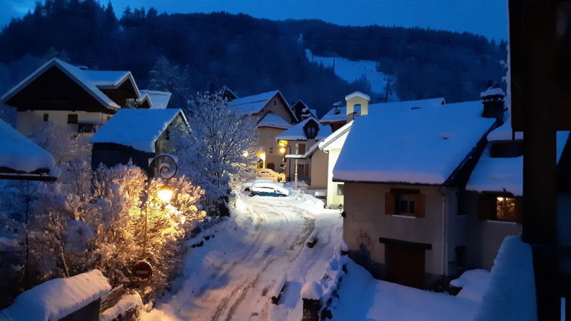 VUE BALCON - APPARTEMENT FASCINES 5 - VALLOIRE CENTRE VUE BALCON - APPARTEMENT FASCINES 5 - VALLOIRE CENTRE