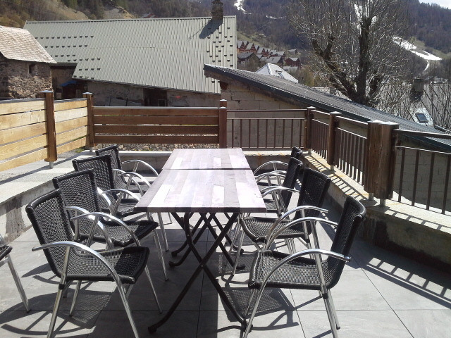 TERRASSE - CHALET LAMARTINE - LES CHOSEAUX VILLE VALLOIRE TERRASSE - CHALET LAMARTINE - LES CHOSEAUX VILLE VALLOIRE