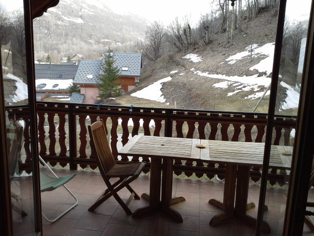 VUE DU BALCON - APPARTEMENT LES LUPINS CHALET LES ANCOLIES - VALLOIRE LES CLOTS VUE DU BALCON - APPARTEMENT LES LUPINS CHALET LES ANCOLIES - VALLOIRE LES CLOTS
