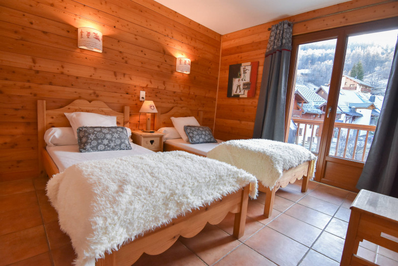 CHAMBRE - APPARTEMENT LES CHARDONNETS 5 - VALLOIRE CENTRE
