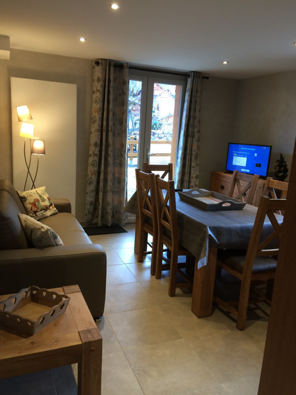 SALON - APPARTEMENT LES CHARDONNETS B2 - VALLOIRE CENTRE 