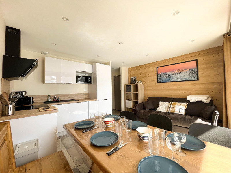 SEJOUR CUISINE - APPARTEMENT SABOTS DE VENUS N°2 - LES VERNEYS SEJOUR CUISINE - APPARTEMENT SABOTS DE VENUS N°2 - LES VERNEYS