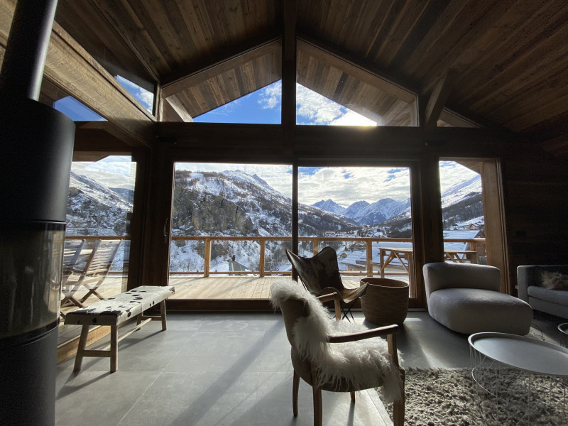 SALON - CHALET LES BRAMES - VALLOIRE LE SERROZ SALON - CHALET LES BRAMES - VALLOIRE LE SERROZ