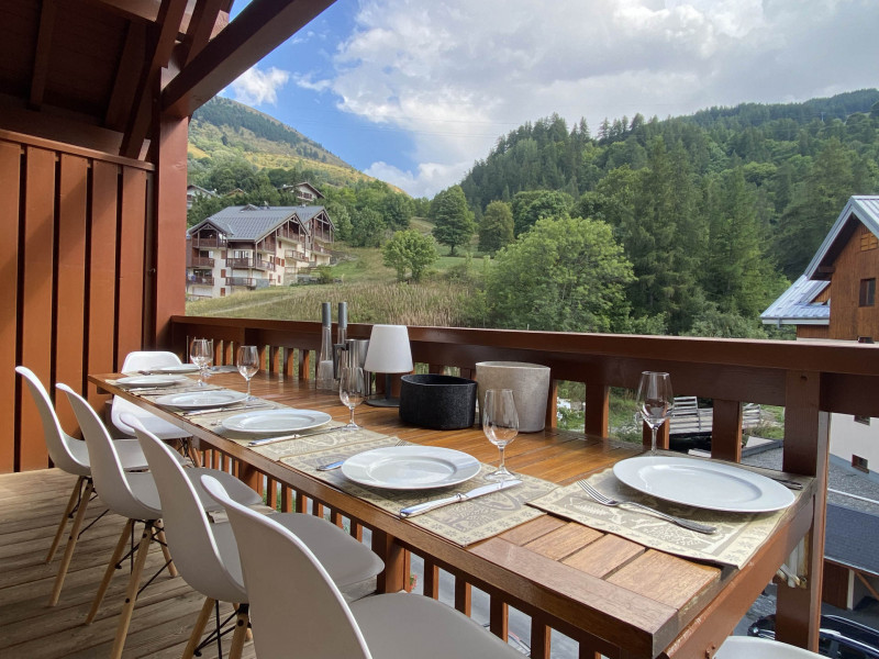 BALCON - CHALET DU REGAIN APPARTEMENT 15 - VALLOIRE CENTRE BALCON - CHALET DU REGAIN APPARTEMENT 15 - VALLOIRE CENTRE