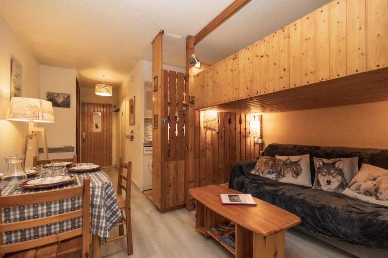 SEJOUR - STUDIO CREY DU QUART N°59 - VALLOIRE CENTRE - VALLOIRE RESERVATIONS SEJOUR - STUDIO CREY DU QUART N°59 - VALLOIRE CENTRE - VALLOIRE RESERVATIONS
