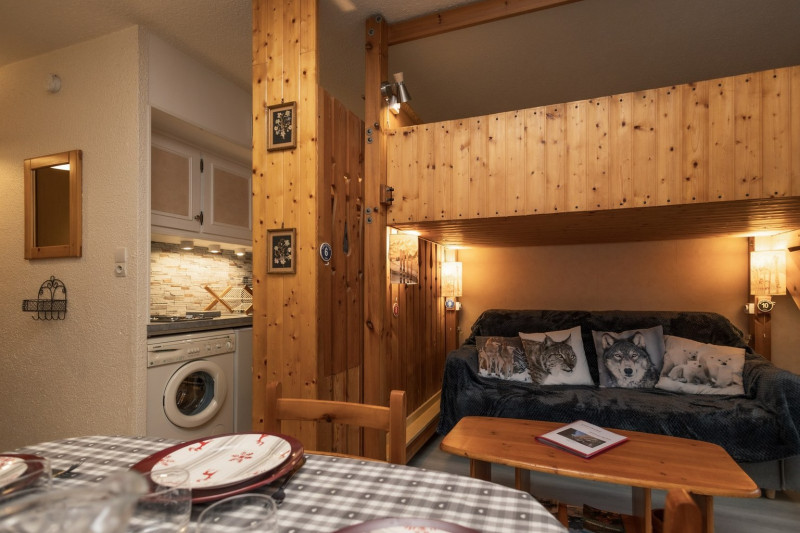 SEJOUR - STUDIO CREY DU QUART N°59 - VALLOIRE CENTRE - VALLOIRE RESERVATIONS SEJOUR - STUDIO CREY DU QUART N°59 - VALLOIRE CENTRE - VALLOIRE RESERVATIONS