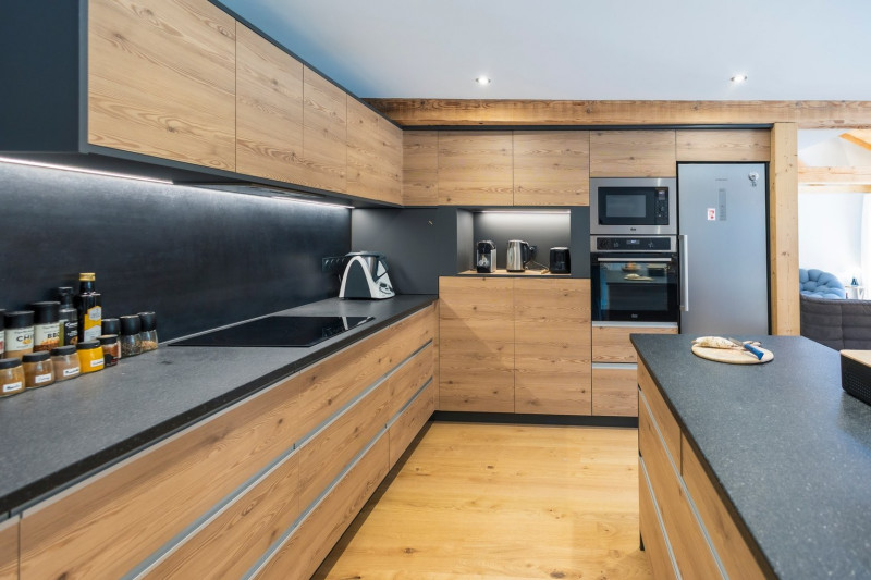 CUISINE - CHALET LOUIS & ROSALIE - HAMEAU DE BONNENUIT VALLOIRE