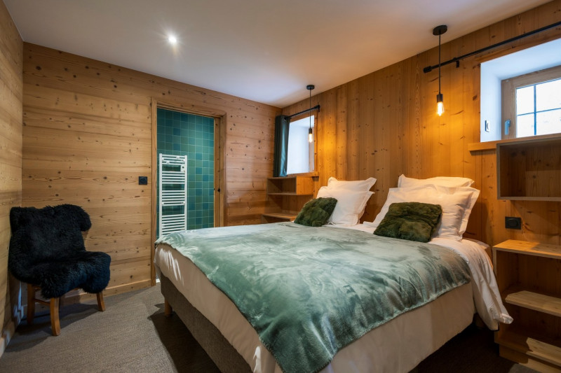 CHAMBRE 1 - CHALET LOUIS & ROSALIE - HAMEAU DE BONNENUIT VALLOIRE