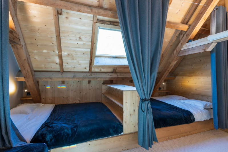 MEZZANINE - CHALET LOUIS & ROSALIE - HAMEAU DE BONNENUIT VALLOIRE MEZZANINE - CHALET LOUIS & ROSALIE - HAMEAU DE BONNENUIT VALLOIRE