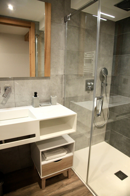 SALLE D'EAU - APPARTEMENT CHALET EQUINOXE - VALLOIRE LE MOULIN BENJAMIN SALLE D'EAU - APPARTEMENT CHALET EQUINOXE - VALLOIRE LE MOULIN BENJAMIN