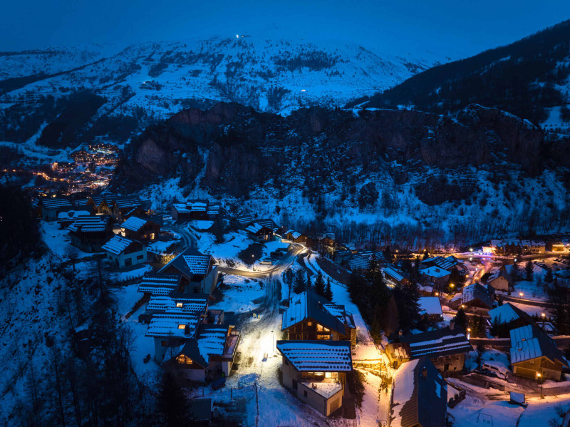 VUE HAMEAU - CHALET BAUD'RIEZ - LE SERROZ VALLOIRE VUE HAMEAU - CHALET BAUD'RIEZ - LE SERROZ VALLOIRE