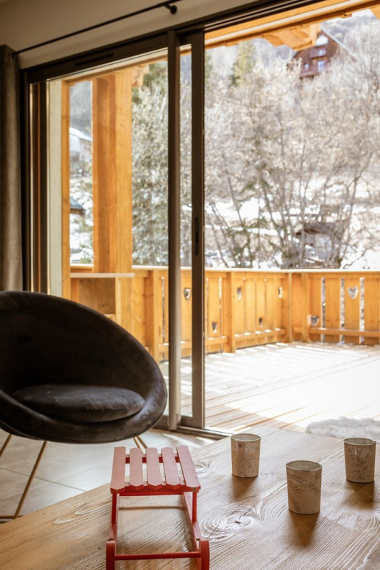 SALON - CHALET LOVA - MOULIN BENJAMIN VALLOIRE - VALLOIRE RESERVATIONS
